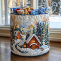 Alpine Glow Quilted Laundry Basket NCU0NNT1641