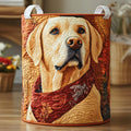 Amber Hound Quilted Laundry Basket NCU0NXD733