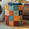 Ancient Harmony Quilted Laundry Basket NCU0PTT736