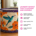Barkadoodle Quilted Laundry Basket NCU0PTT1463
